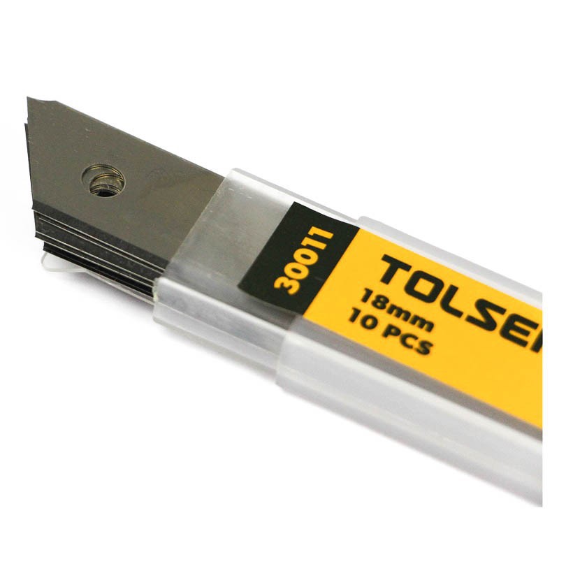 Dao rọc giấy lưỡi 18mm tolsen 30001/ 30002/ 30003/ 30018 và lưỡi đi kèm snap-off blade knife