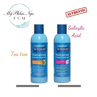 Toner Compliment No problem làm sạch sâu, kiềm dầu, giảm mụn 200ml