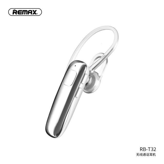 Tai nghe không dây bluetooth Remax RB-T32  V5.0 dòng 1 tai chất lượng âm thanh và mic tốt chính hãng