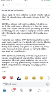 Nước hoa DKNY TÁO XANH