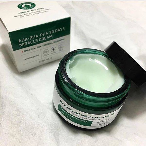 Kem dưỡng Some By Mi dùng cho da mụn thành phần AHA  BHA  PHA 30 Days Miracle Cream NPP Shoptido