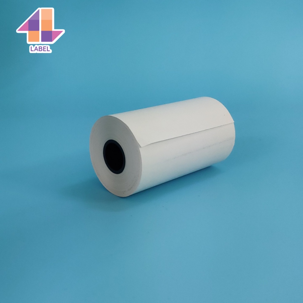 Giấy In Nhiệt 4B Label K80mm x 45mm In Rõ Nét Có Màng Bọc Vàng Chóng Nước Và Ánh Sáng Đảm Bảo Chất Lượng Giấy