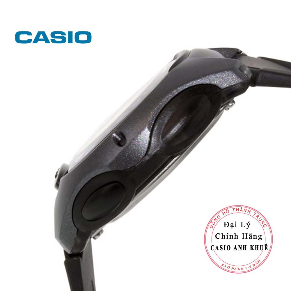 Đồng Hồ Nữ Casio LW-200-1BVDF Dây Nhựa Pin 10 Năm