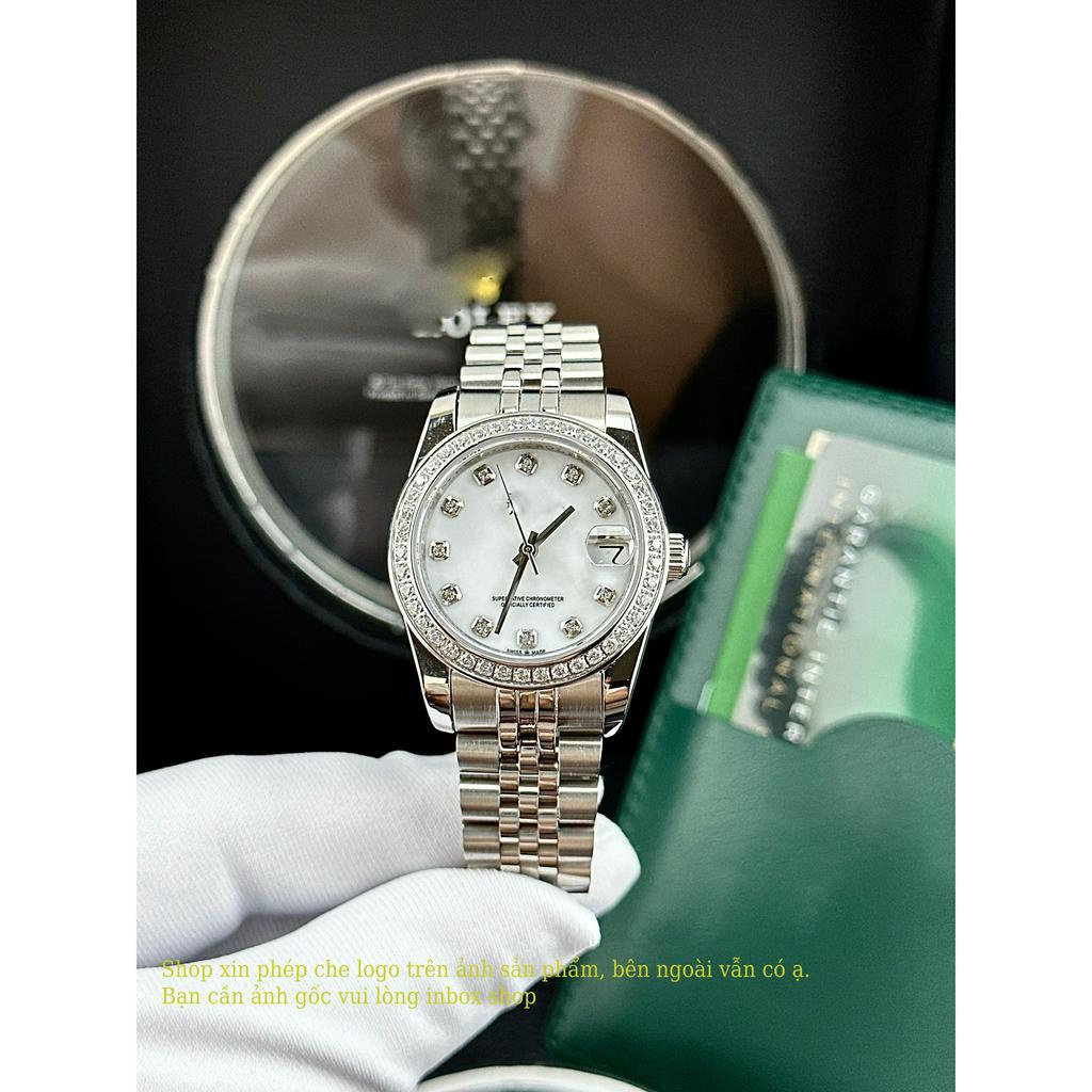 Đồng Hồ Nữ Automatic MOP Dial 278384 , Size 31mm , Dây Thép