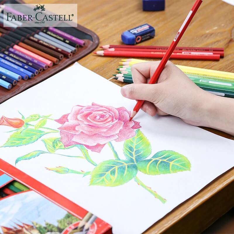 [12/24 Màu - Hộp Giấy] Chì Màu Faber Castell Classic Night [CÓ MÀU VÀNG KIM ĐẶC BIỆT]