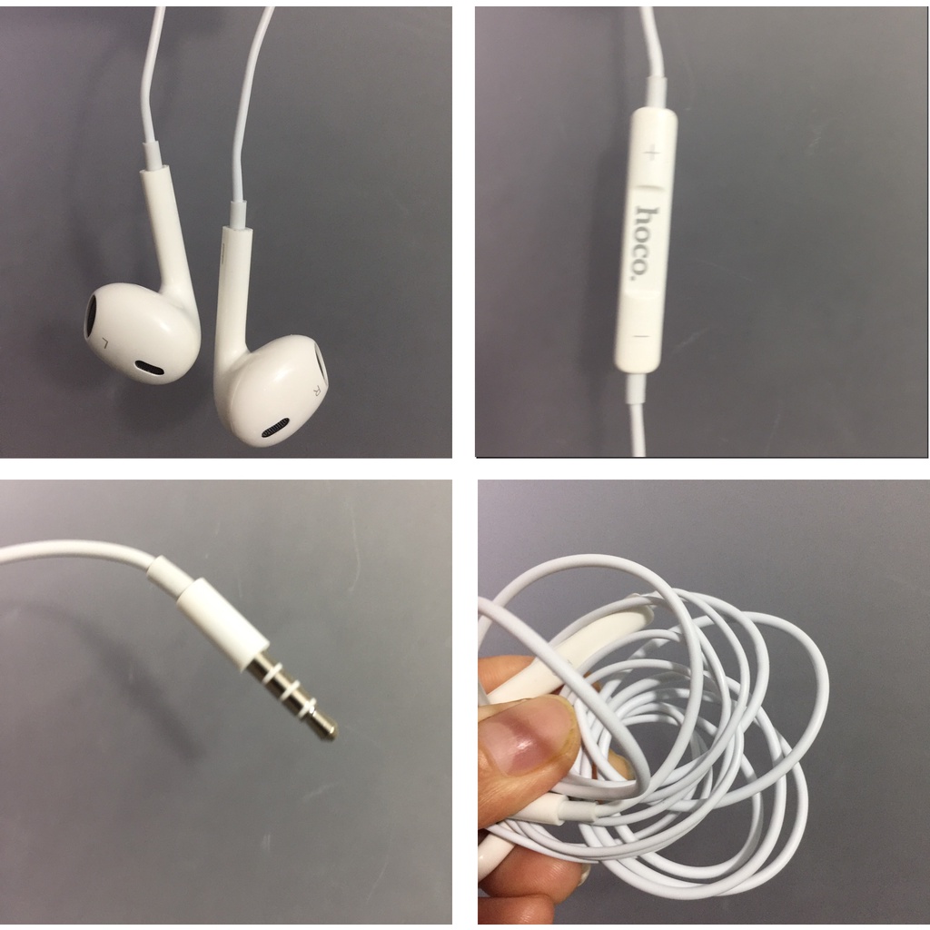 Tai nghe nhét tai có mic chân cắm 3.5 mm hoco M1 Max