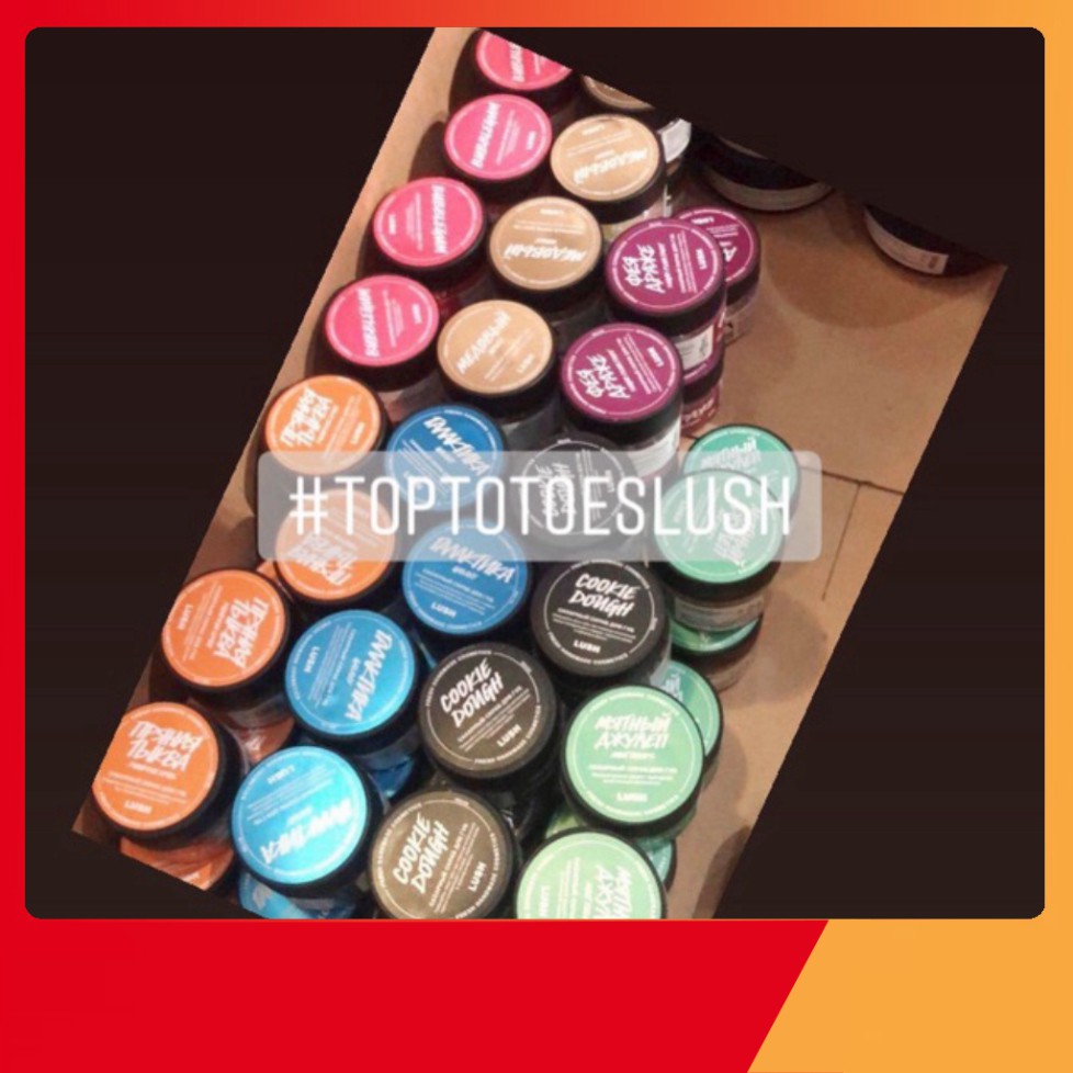 SỐC MÙA HÈ Tẩy da chết môi Lush lành tính, làm hồng mịn môi CHỈ HÔM NAY