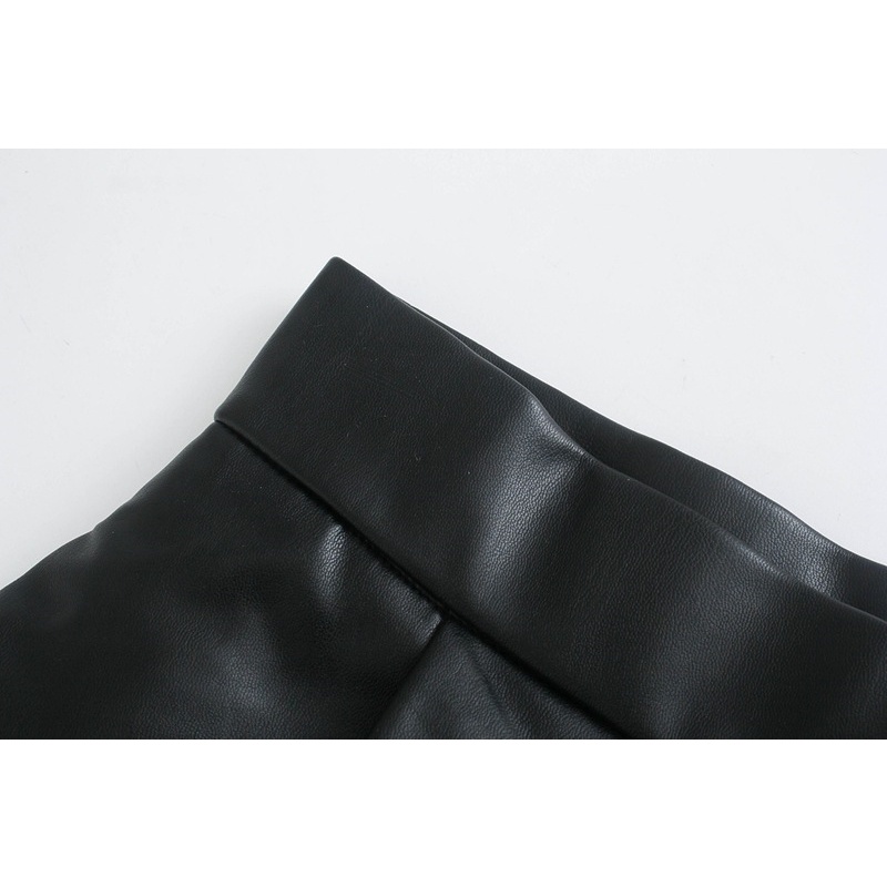 Quần ngắn giả da lưng cao thiết kế quyến rũ dành cho nữ  | BigBuy360 - bigbuy360.vn