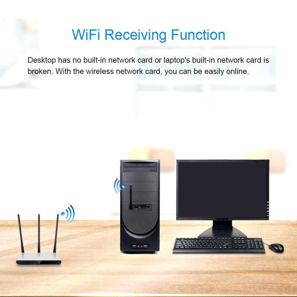 Usb Wifi 150mbps 150m | BigBuy360 - bigbuy360.vn