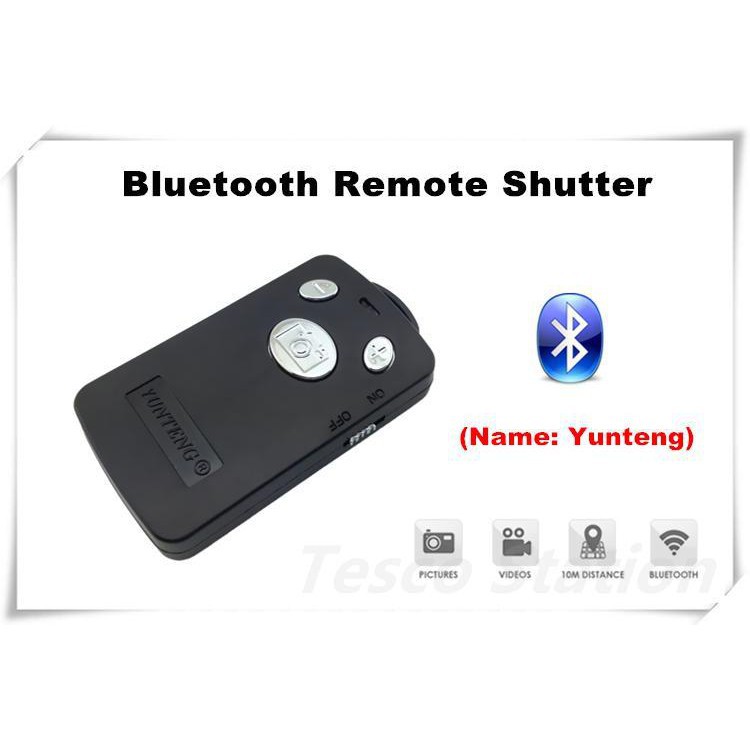 Remote Bluetooth Cho Điện Thoại khi Chụp Hình - Sủ Dụng Được Với Android/IOS (Sạc Pin)