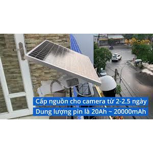 CAMERA NĂNG LƯỢNG MẶT TRỜI SIM 4G EBITCAM MỚI 2023 - XÀI NGOÀI TRỜI .camera dùng SIM 4G để phát internet và truyề