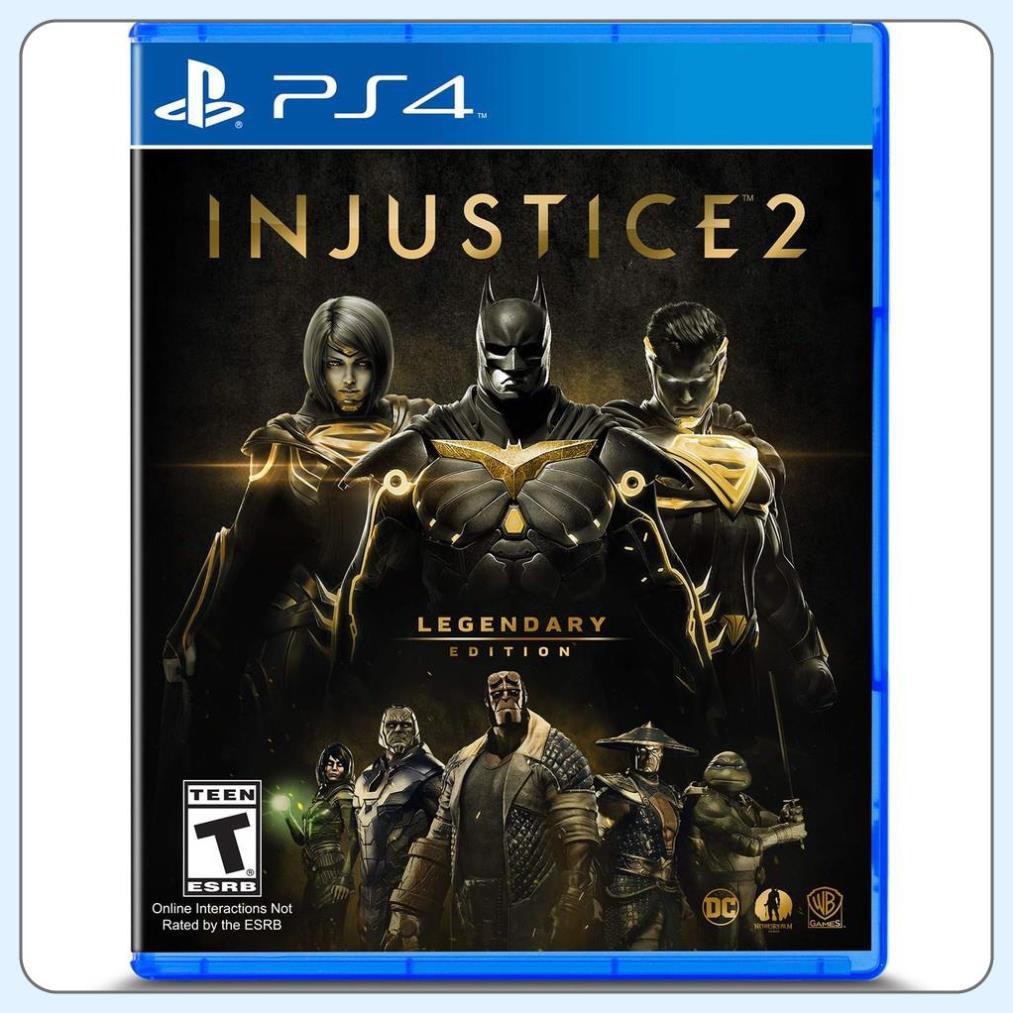 Free Ship  Đĩa Game PS4 Injustice 2 Legendary Edition Chính Hãng Nguyên Seal