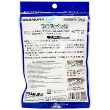 Okamura - Combo 10 gói - Tăm kẽ chỉ nha khoa chất lượng Nhật Bản (Bịch 50 cây/90 cây)
