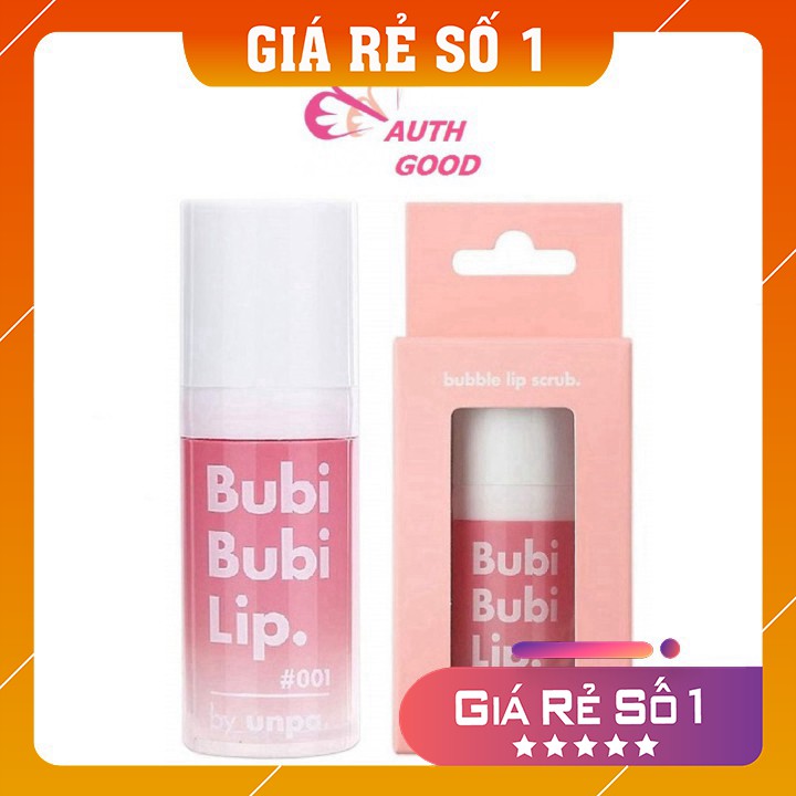 Gel Tẩy Da Chết 💖FREESHIP💖 Tẩy Da Chết Môi Sủi Bọt Bubi Bubi Lip By Unpa 12ml