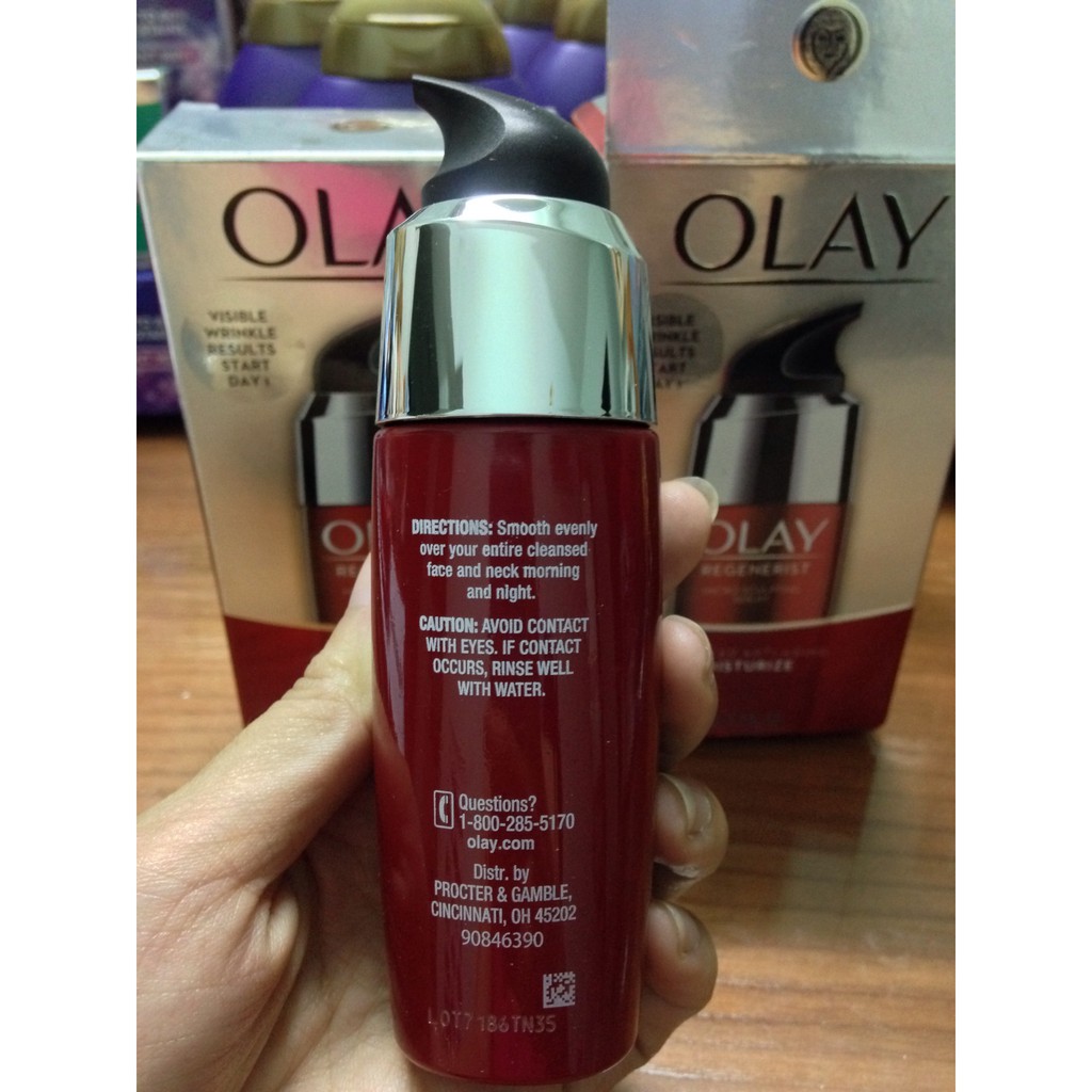 [Date 2021] Serum  Olay Regenerist Micro-Sculpting Loại bỏ tế bào lão hóa, làm trắng và chống sạm da ( 50ml )