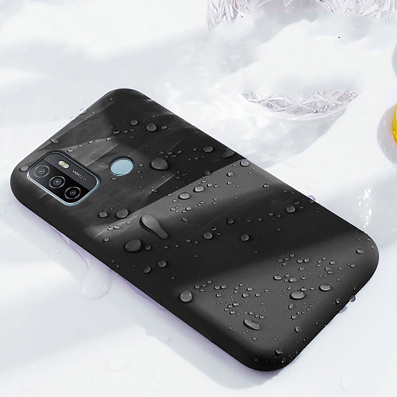 OPPO A95 A76 A96 A77 A55 A54 A74 A94 A31 A53 A15s A94 A15 A12 A5s A52 A92 A72 Ốp điện thoại chống sốc bằng silicon lỏng sang trọng dành cho