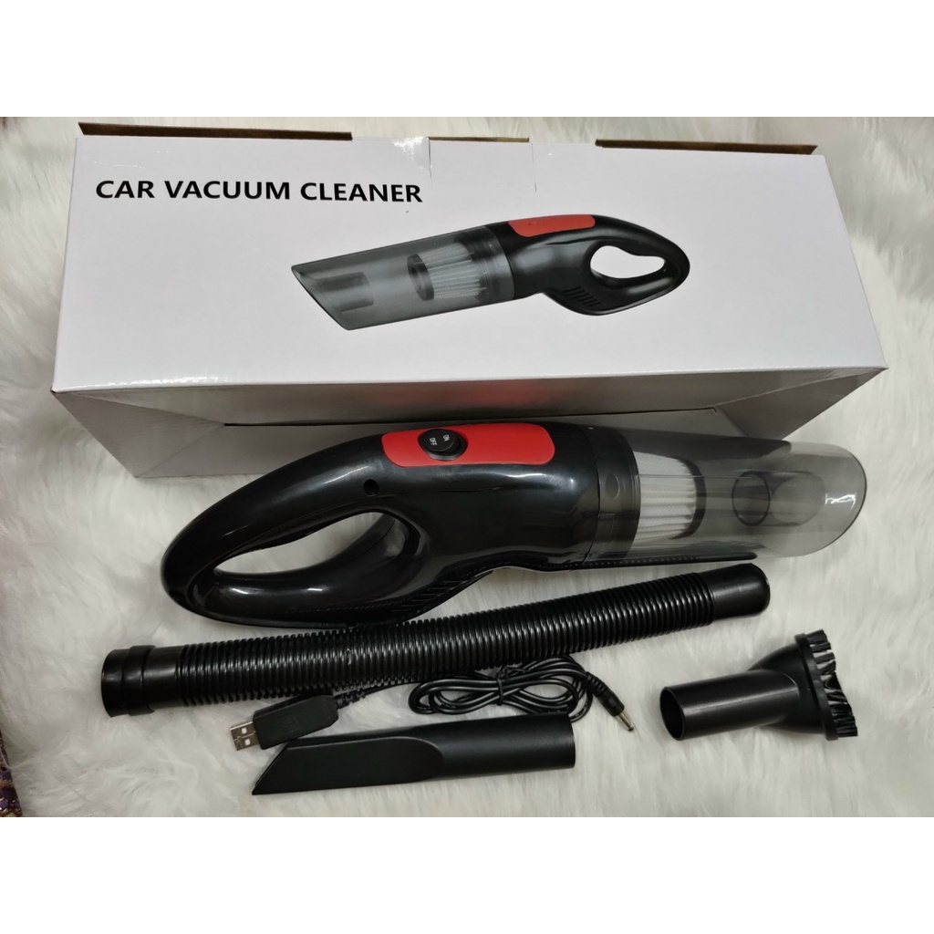 Máy Hút Bụi Cầm Tay Mini Có Dây và Không Dây Cho Xe Hơi Ô Tô - CAR VACUUM CLEANER