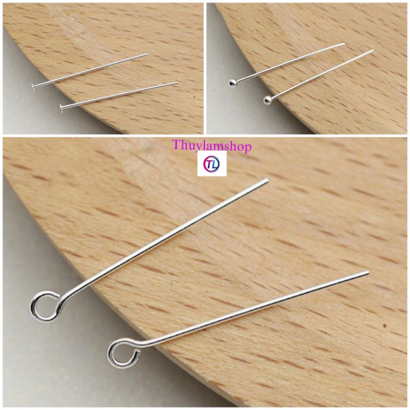 Charm cây đinh bạc 925 làm vòng vĩnh viễn bảo hành
