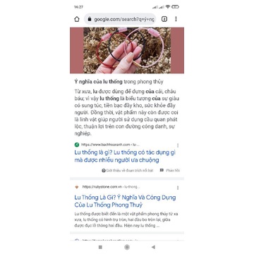 VÒNG TAY LU THỐNG MẠ VÀNG