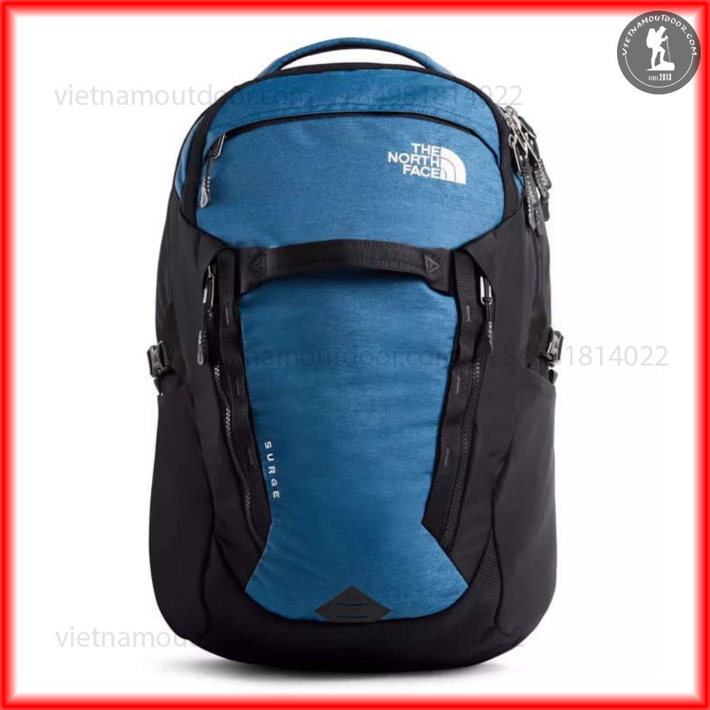 Balo The North Face Surge 2022 BẢO HÀNH TRỌN ĐỜI - ba lô có ngăn laptop riêng - đai trợ lực xịn sò