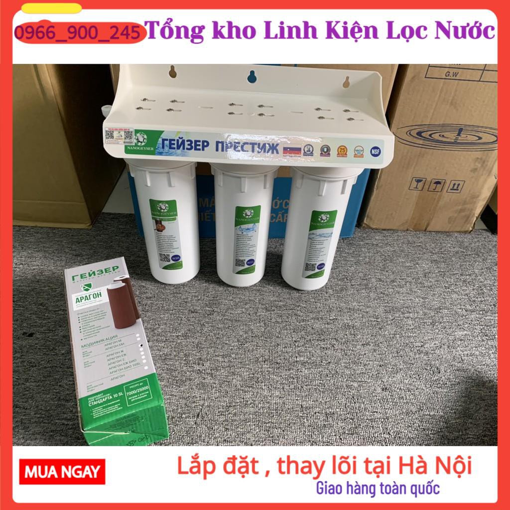 Máy Nanogeyser  Eco 3 Không Nước Thải Không Dùng Điện 👉  Bộ Lọc  Phụ Trợ Máy Ion Kiềm 👉 Máy Lọc Nước Nga