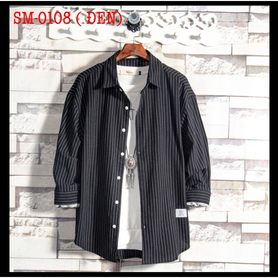 [Mã FAMALLT5 giảm 15% đơn 150K] Áo sơ mi nam nữ unisex khoác mặc đa năng ASALA (SM-0108) | BigBuy360 - bigbuy360.vn