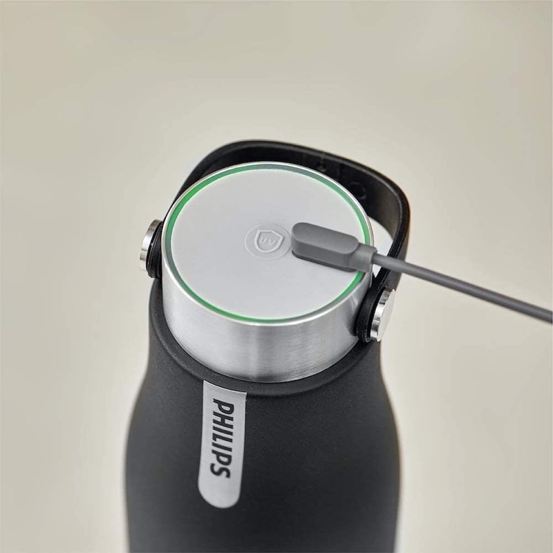 Bình nước Philips Water GoZero UV Self-Cleaning Smart 600ml