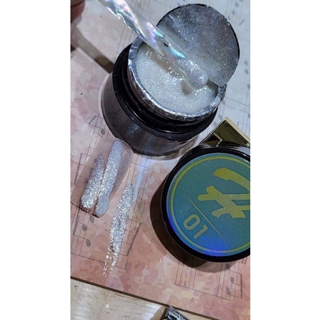 Gel nhũ tital mới - phụ kiện nail mi