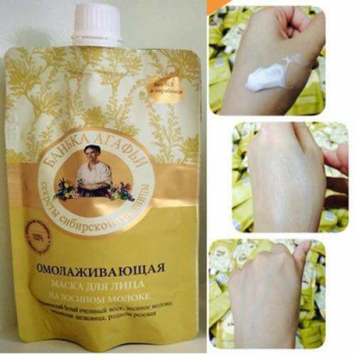 Mặt nạ sữa non Bà già Nga