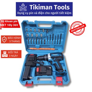 Máy khoan pin MKT đầu 10ly, máy bắn vít