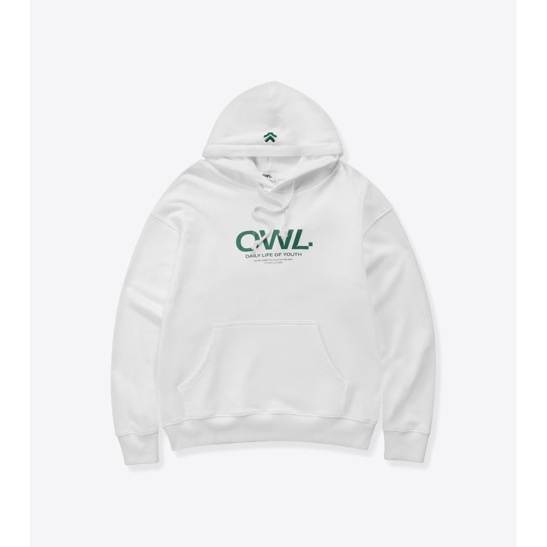 [Mã LTP50 giảm 50000 đơn 150000] OWL BRAND® Essential Hoodie - Áo khoác chui đầu có mũ màu Trắng