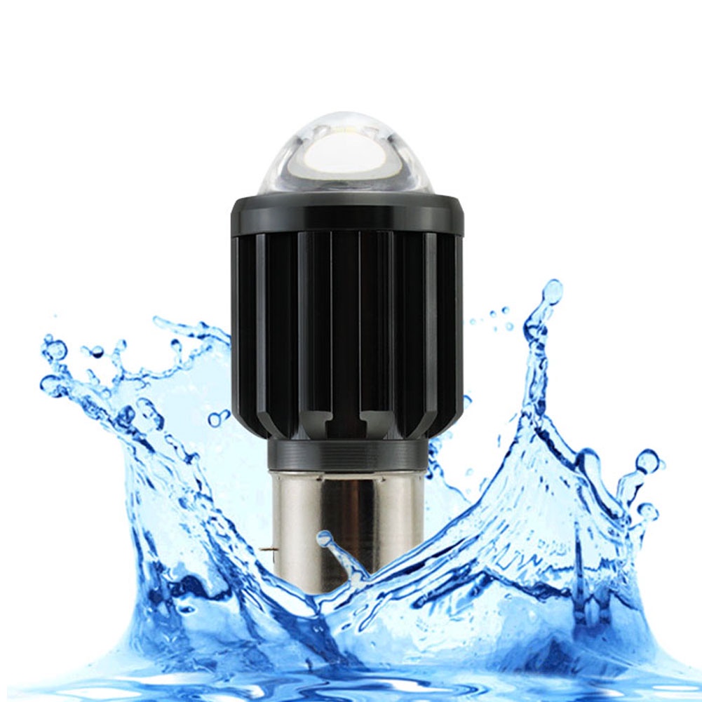 Đèn Pha 10000lm h4 led h6 ba20d Ánh Sáng Trắng Vàng 12v Cho Xe Mô Tô