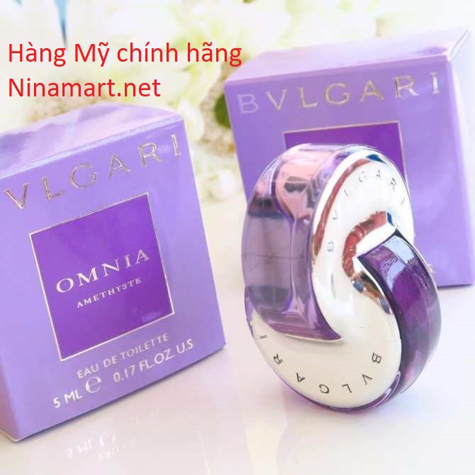 💥 (Hàng mỹ, có quà) Nước hoa nữ Bvlgari Omina Amethyste for Women 65ml EDT
