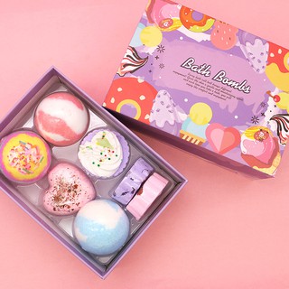  Viên sủi Bom tắm Bath Bomb  Mua 2 hộp tặng 1 viên lẻ  