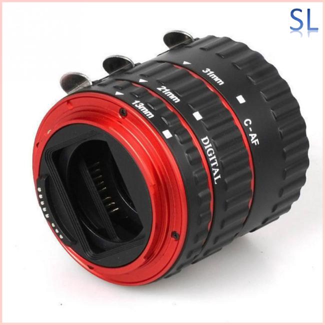Lens Adapter Mount Auto Focus AF Macro Extension Tube Ring for Canon EF-S Lens T5i T4i T3i T2i 100D