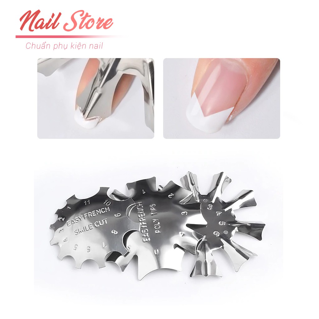 Khuôn cắt bột tạo phen móng - Nail Store