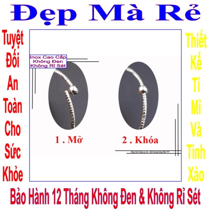 Vòng tay nữ kiểu thay đá Zircon (trắng, xanh, hồng, tím) theo ý thích màu trắng VTLT00086T030069