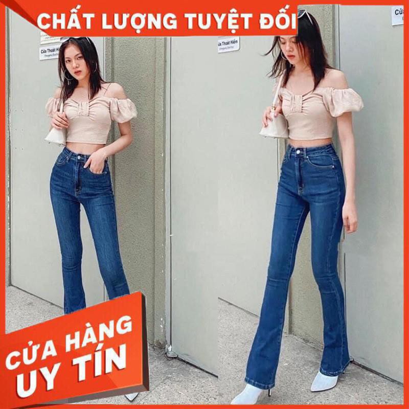 QUẦN JEANS LOE DÁNG DÀI- ống Bass dài jeans mềm giãn | BigBuy360 - bigbuy360.vn