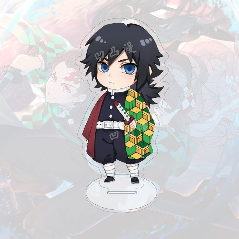 (Mini) Mô hình Standee Kimetsu no Yaiba Thanh gươm diệt quỷ in hình anime chibi