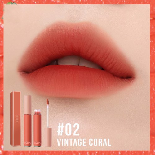 Son kem lì Eglips Velvet Fit Tint 4g (#02 Vintage Coral - Màu cam san hô)