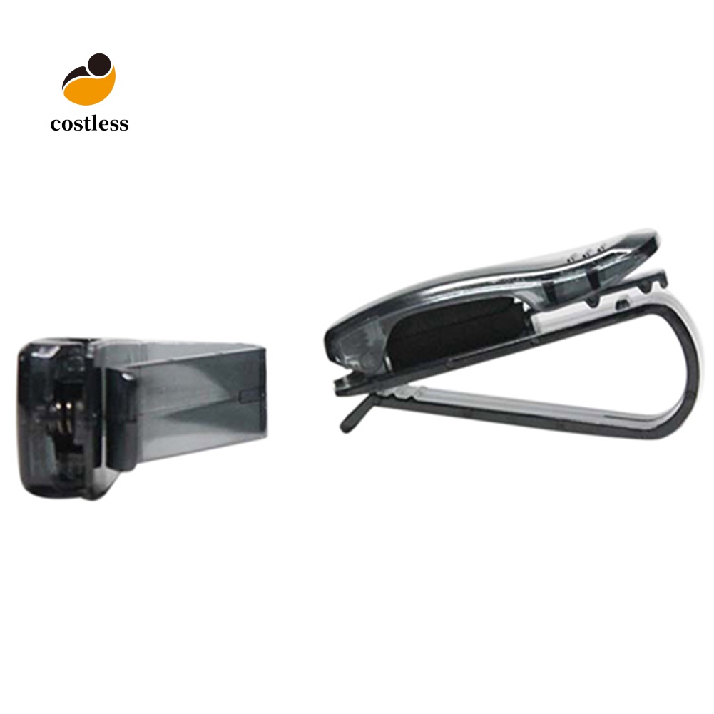 Kẹp giữ mắt kính gắn tấm chắn nắng xe hơi chuyên dụng 6.5cm x 2cm