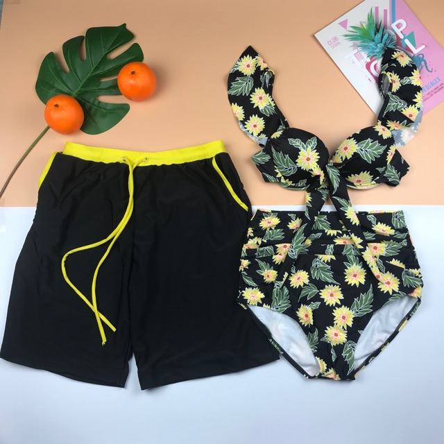 Bikini nâng ngực hoa lá cánh tiên