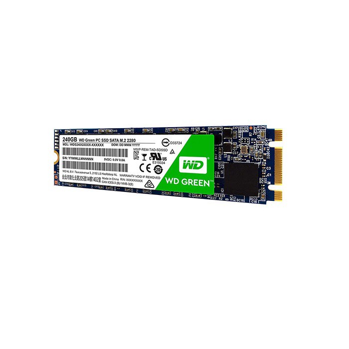 Ổ cứng SSD Western Digital SSD WD Green 240GB 2.5" M.2 - WDS240G2G0B - Hàng Chính Hãng