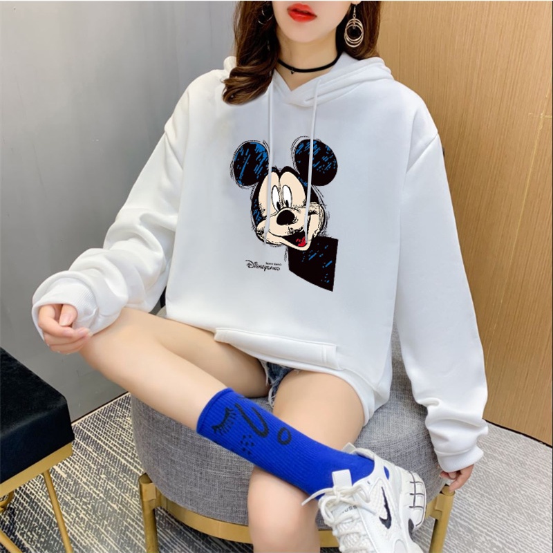Áo hoodie nữ form rộng TFUN mã KC-SP, áo khoác hoodie chất liệu nỉ bông giữ ấm mùa đông hot trend đẹp