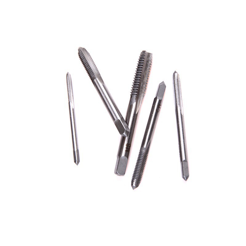 Bộ 5 Mũi Khoan Thẳng Cầm Tay M3 M4 M5 M6 M8 3mm-8mm