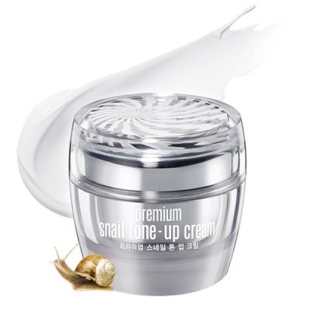 🌺 Kem dưỡng trắng da và nâng tone da tức thì Ốc Sên Goodal Premium Snail Tone-Up Cream 50ml [Best Seller]