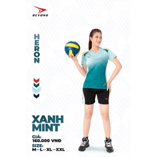 Quần áo bóng chuyền nữ Beyono - Bộ đồ thể thao chơi bóng chuyền, cầu lông nữ Beyono - Minhha_sport