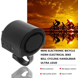 Mini Electronic Bicycle Horn Electrical Bike Bell Cycling Handlebar Ultra Loud sunnyfun