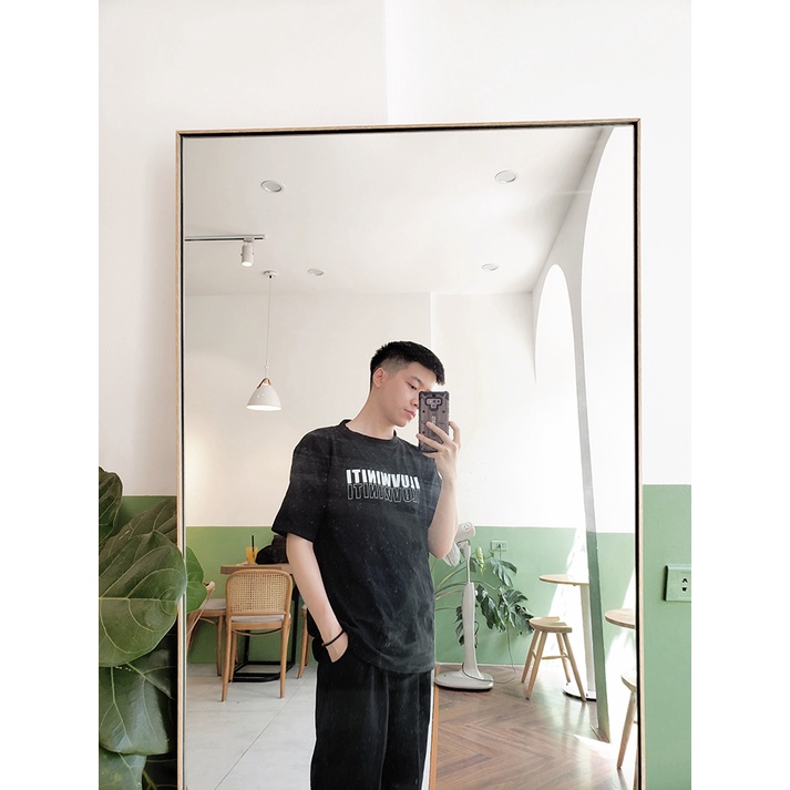 Áo thun unisex phông nam nữ basic form suông rộng phong cách Hàn Quốc iluvwiniti Winiti T shirt