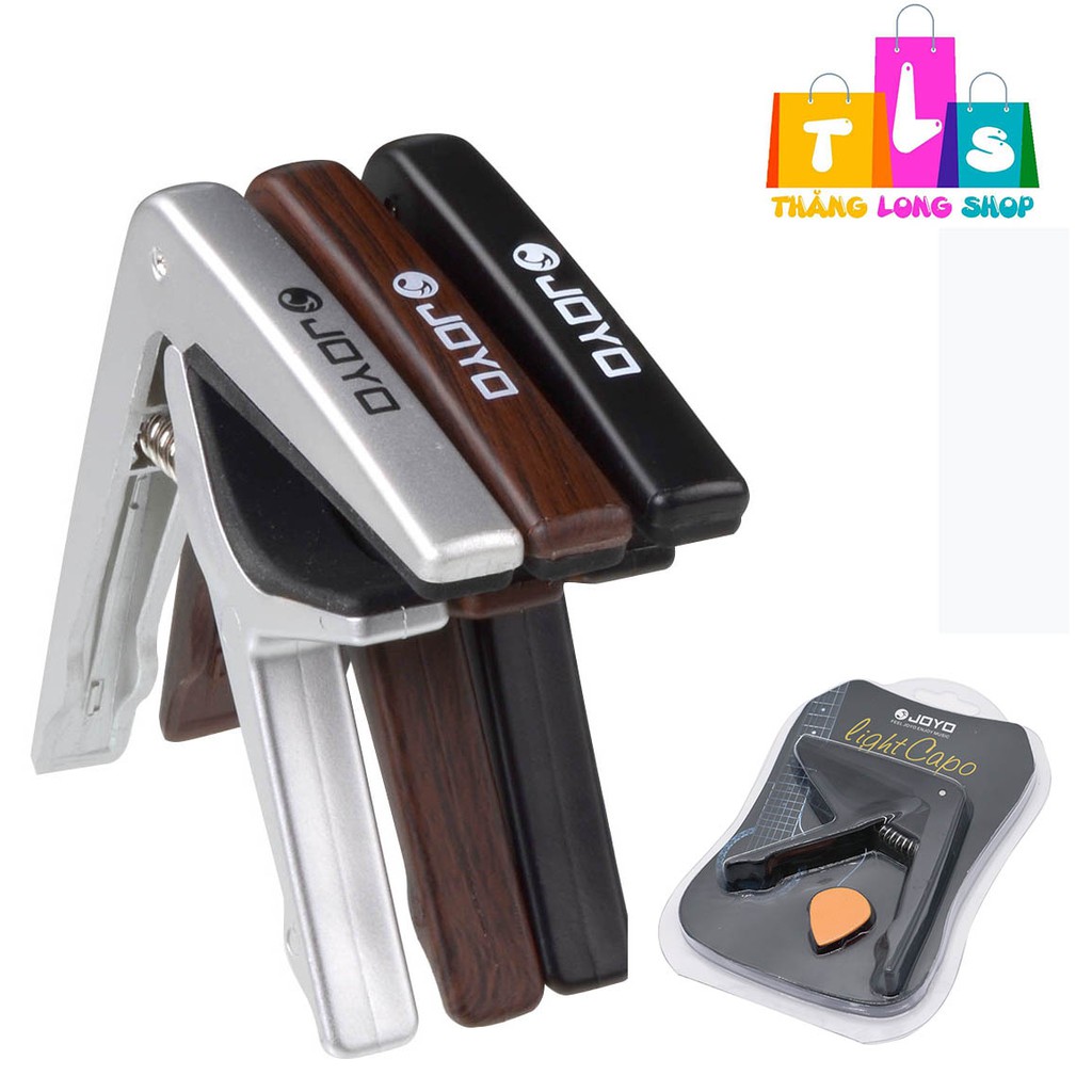 Capo guitar  ABS cao cấp dành cho đàn ghi ta acoustic, classic JOYO JCP-01(Tặng kèm pick joyo)